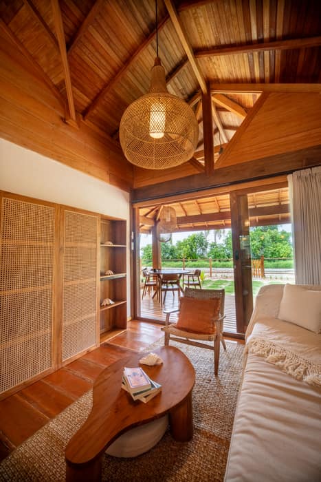 The living area