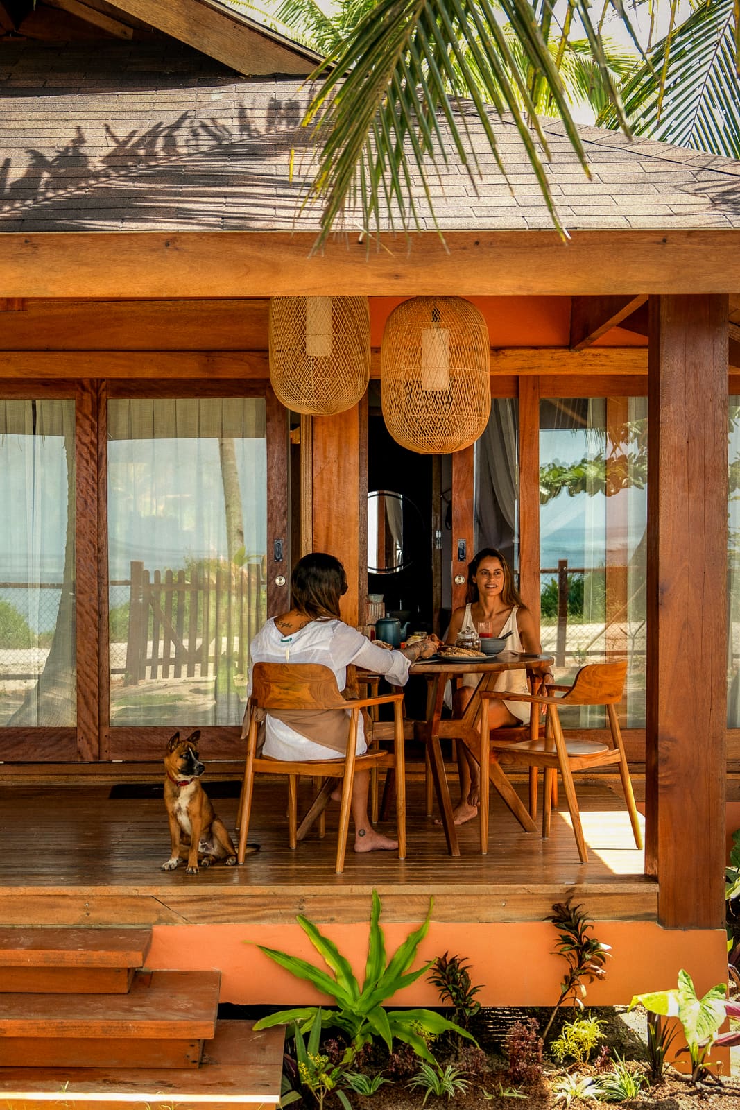 The deck