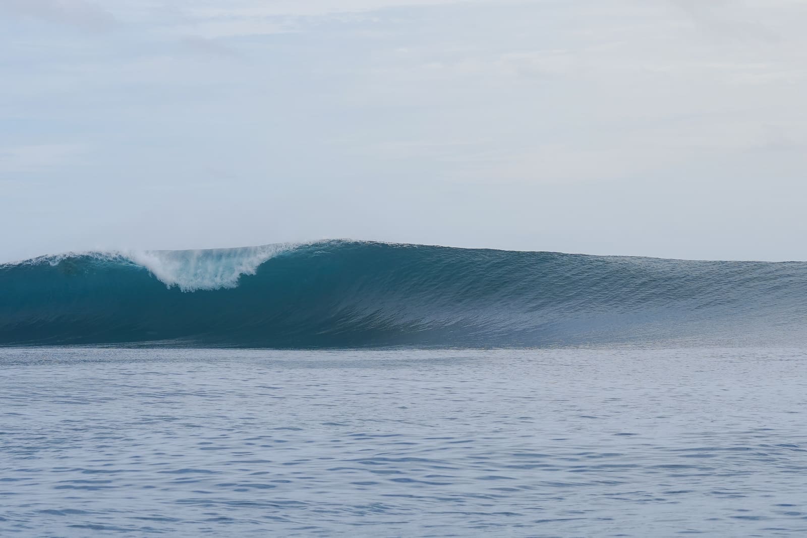 Lance's Left, walling down the point